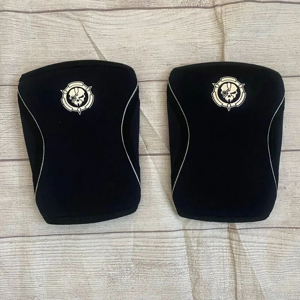 Jupiter pull-on black knee pads XS/S men